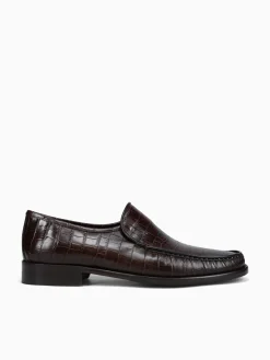 Outlet Marco Moretti 9045 t.moro vitello croco Brown