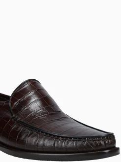 Outlet Marco Moretti 9045 t.moro vitello croco Brown