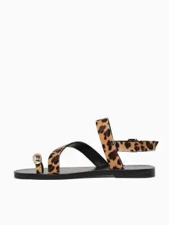 Best Tabita torey leopardo pelo Black Brown