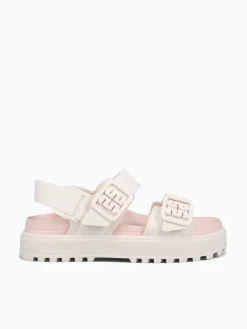 Hot Melissa towny beige pink jelly Off White