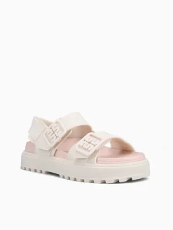 Hot Melissa towny beige pink jelly Off White