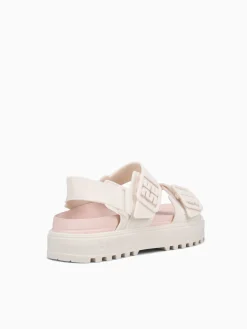 Hot Melissa towny beige pink jelly Off White
