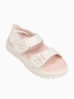 Hot Melissa towny beige pink jelly Off White