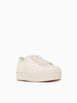 Discount Keds triple up lace cream lace cel Off White
