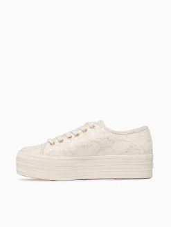 Discount Keds triple up lace cream lace cel Off White