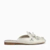 Hot Circus NY by Sam Edelman trish jewel dk. vanilla bean fabric Off White