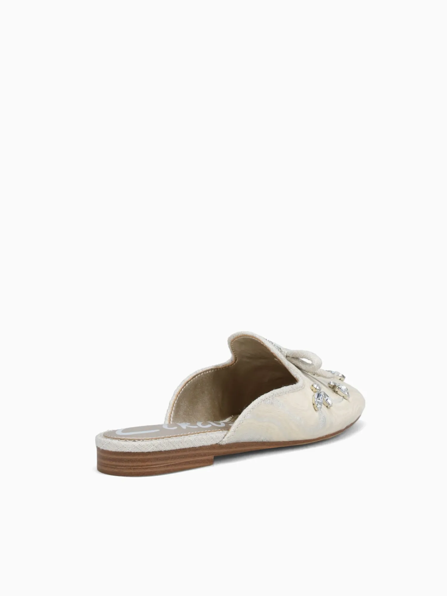 Hot Circus NY by Sam Edelman trish jewel dk. vanilla bean fabric Off White