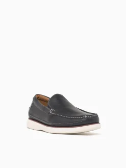 Discount Florsheim tropic moc toe venetian chest lea Navy