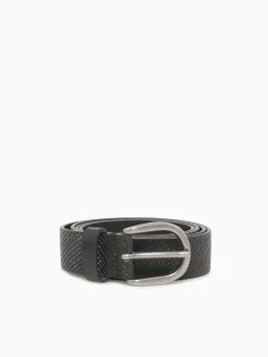 Sale Geox u belt u45k5h leather Black