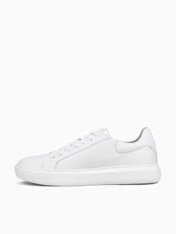 New Geox u deiven leather White