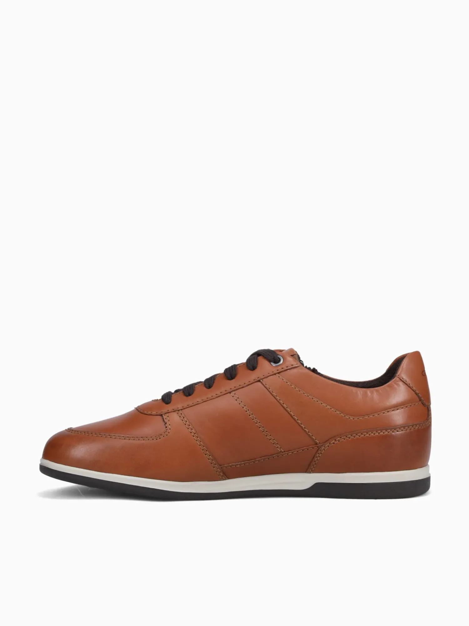 New Geox u renan leather Brown