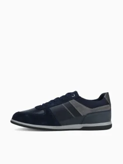 Best Geox u renan grey suede nappa Navy