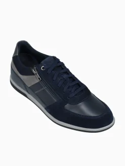 Best Geox u renan grey suede nappa Navy