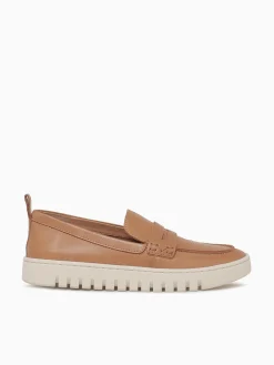 Hot VIONIC uptown camel leather Cognac