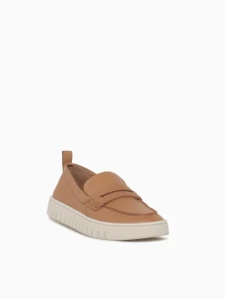 Hot VIONIC uptown camel leather Cognac