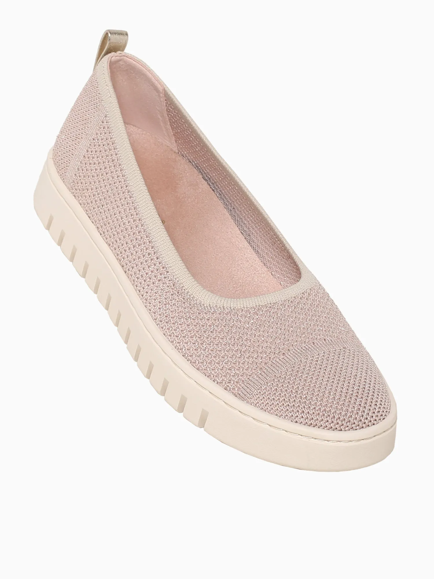 Outlet VIONIC uptown skimmer knit cameo rose gold knit Beige