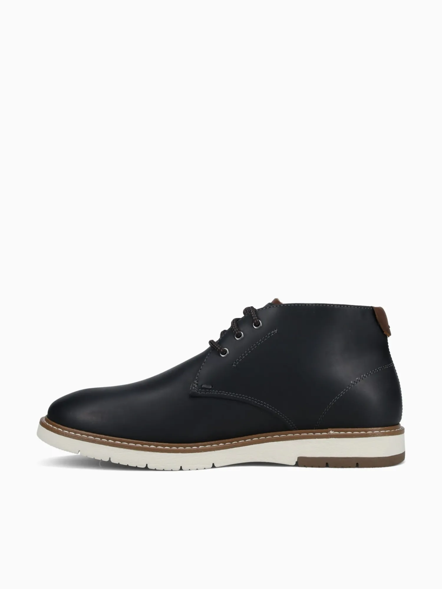 Clearance Florsheim vibe plian toe chukka blk brw crazy hors Black