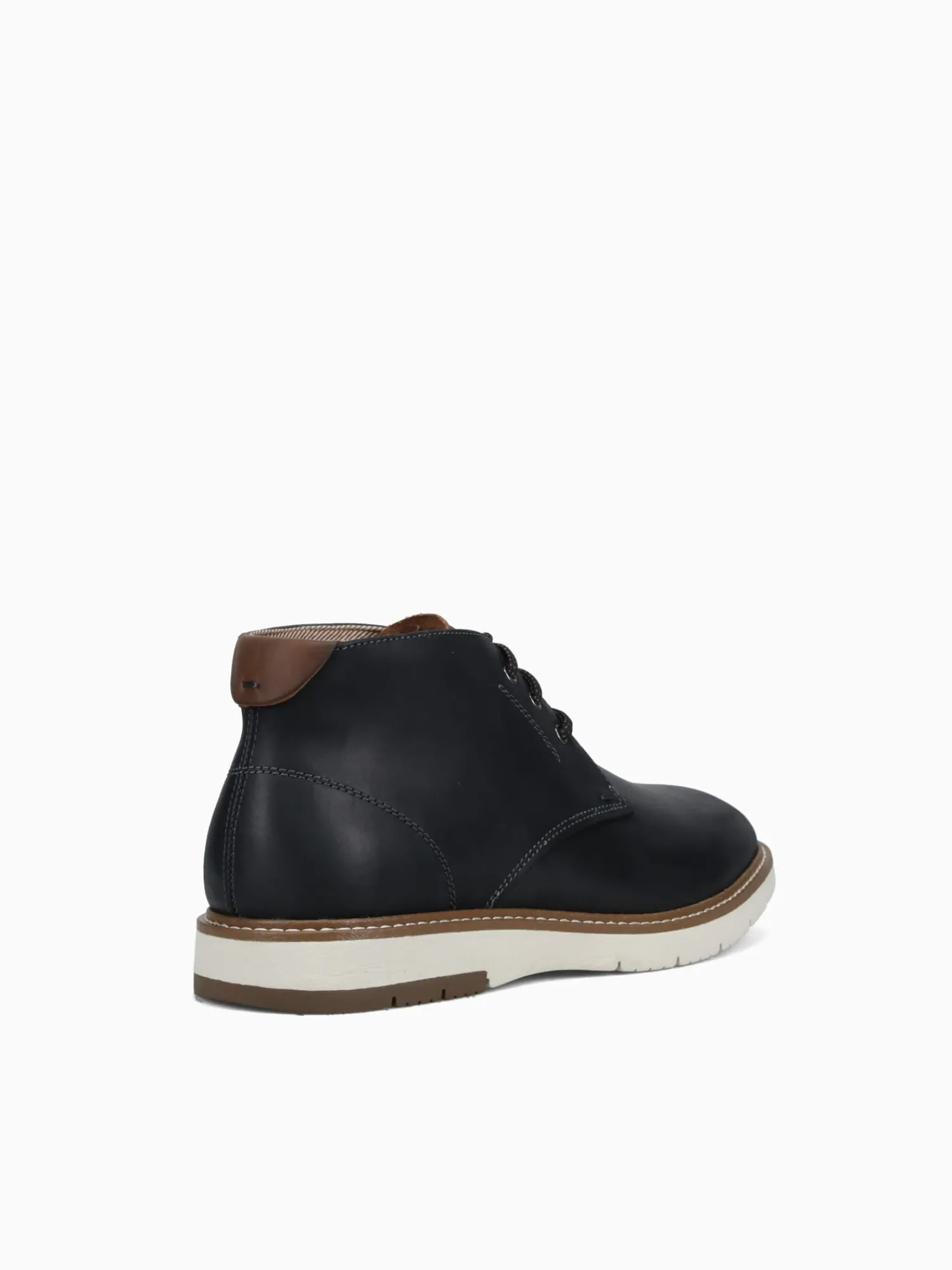 Clearance Florsheim vibe plian toe chukka blk brw crazy hors Black