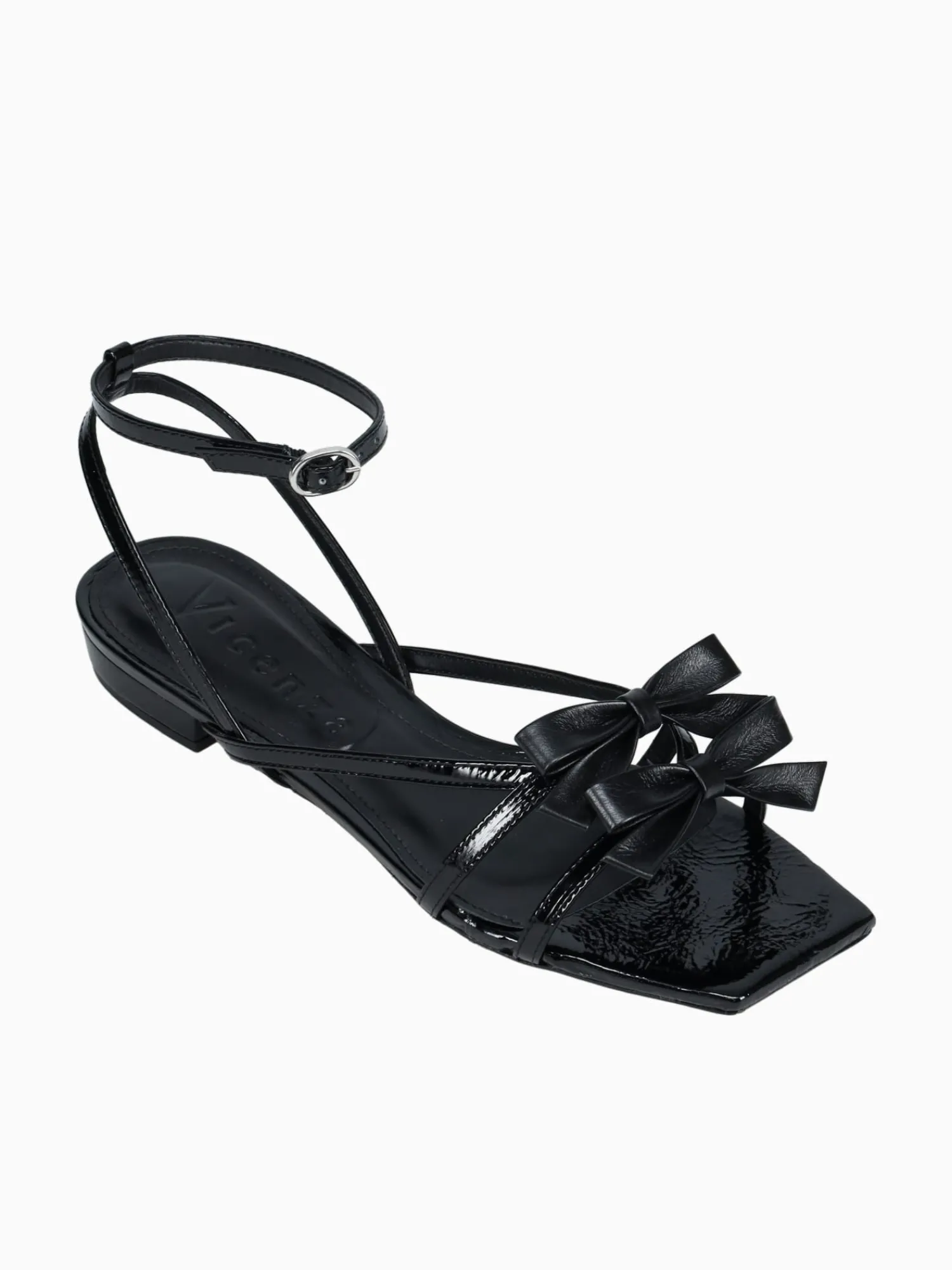 Discount Vicenza viney preto verniz show Black