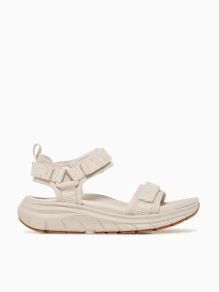 Hot VIONIC walk max wanderer cream leather mesh Off White