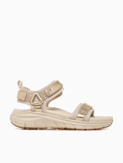 Sale VIONIC walk max wanderer parchment leather Gold