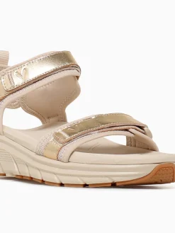 Sale VIONIC walk max wanderer parchment leather Gold