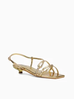 Clearance Anni Sitka welcome ouro espelhado Gold