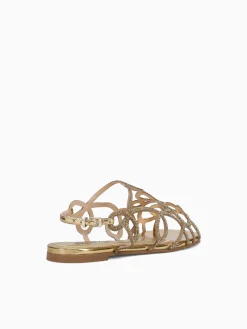 Clearance Anni Sitka wellesley ouro espelhado Gold