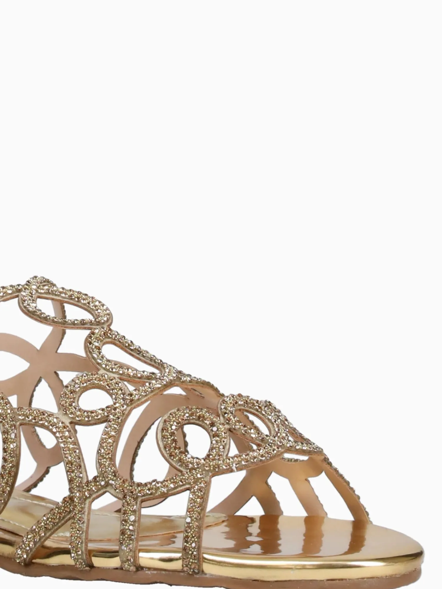 Clearance Anni Sitka wellesley ouro espelhado Gold