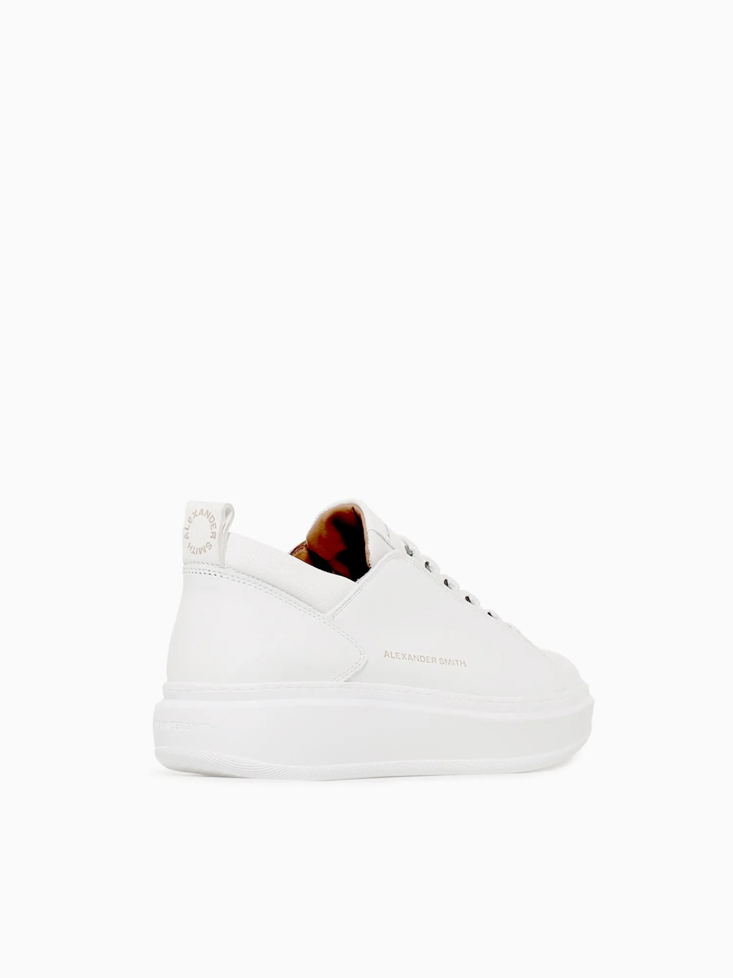 Hot ALEXANDER SMITH wembley man total leather White
