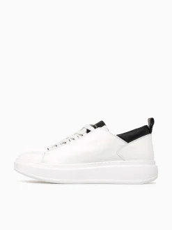 Discount ALEXANDER SMITH wembley man black leather White