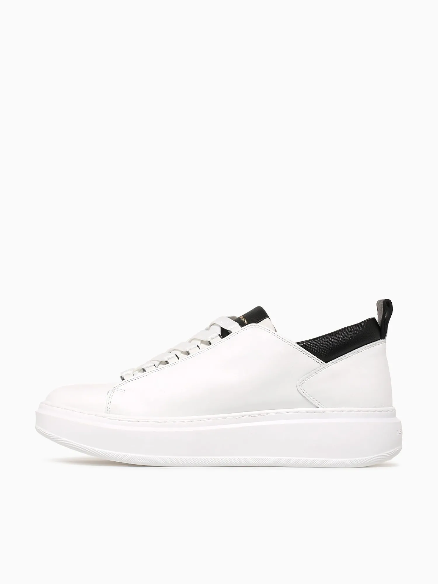 Discount ALEXANDER SMITH wembley man black leather White