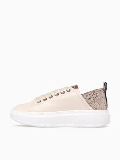 New ALEXANDER SMITH wembley woman cream leather Beige Multi