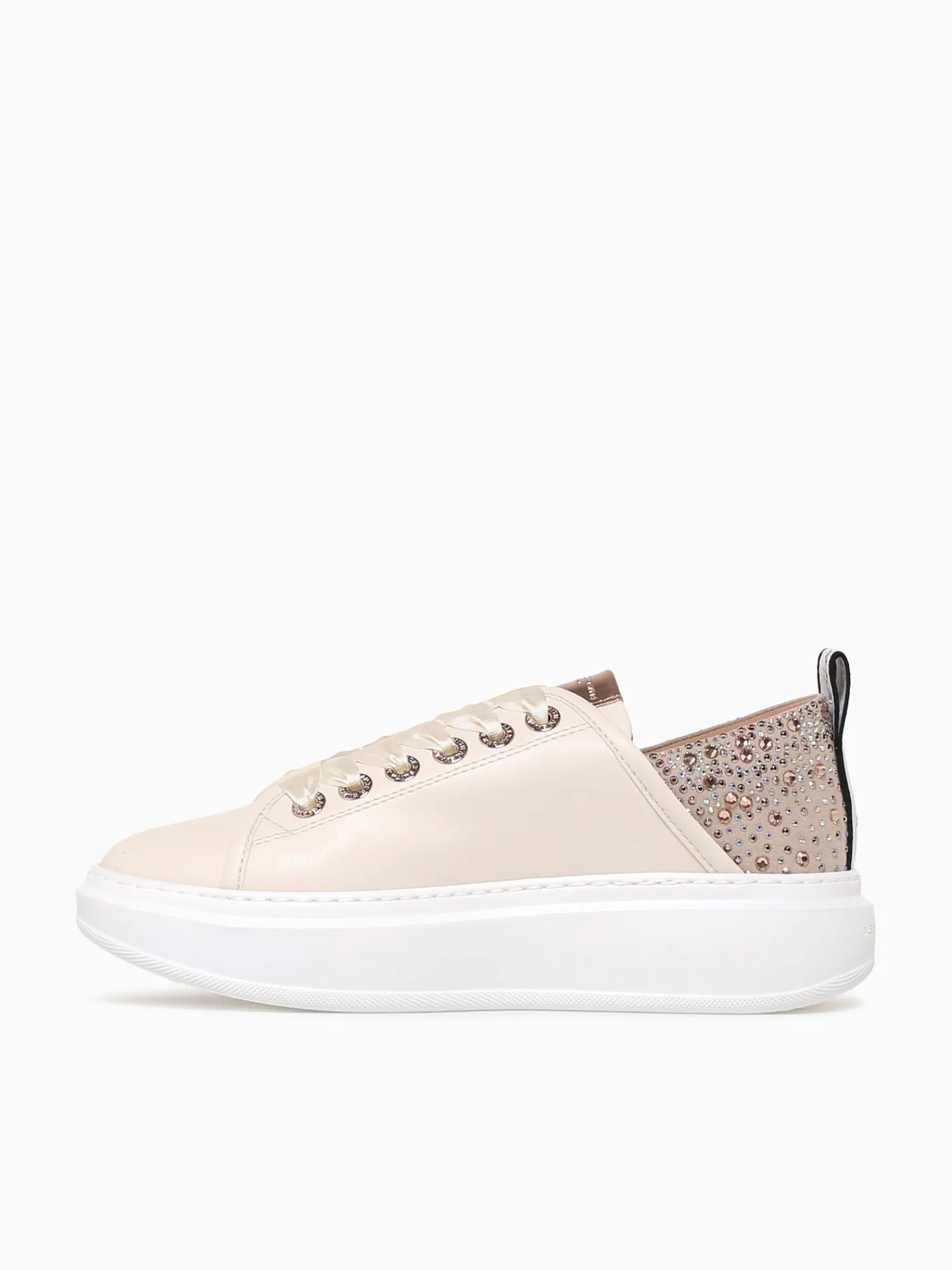 New ALEXANDER SMITH wembley woman cream leather Beige Multi