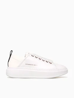 Discount ALEXANDER SMITH wembley woman total leather White