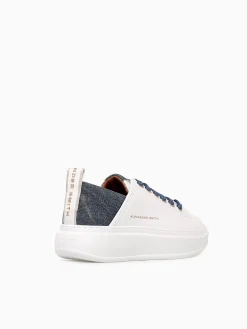 New ALEXANDER SMITH wembley woman white avio leather White Multi
