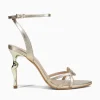 Sale Anni Sitka wild nappa metal Champagne