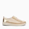 Clearance VIONIC winny gold canvas leather Natural