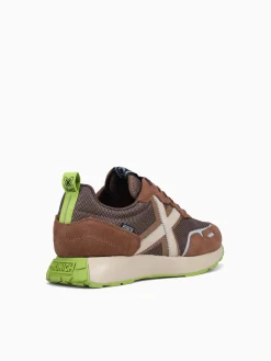 Clearance MUNICH xemine 67 mesh suede Brown