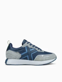 New MUNICH xemine 65 mesh suede Navy