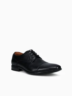 Sale Florsheim zaffiro cap toe oxford leather Black