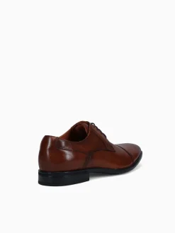 Online Florsheim zaffiro cap toe oxford cognac leather Brown
