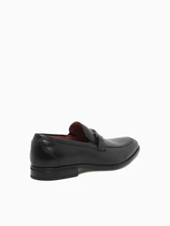 Outlet Florsheim zaffiro moc toe bit leather Black