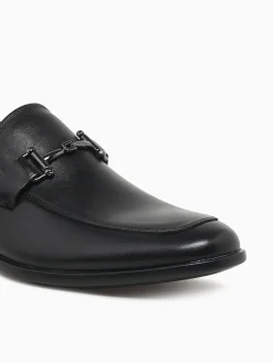 Outlet Florsheim zaffiro moc toe bit leather Black