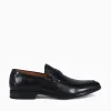 Clearance Florsheim zaffiro moc toe penny loafer blk leather Black