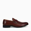 Hot Florsheim zaffiro moc toe penny loafer lea Cognac